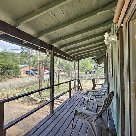 Bright Pine Cabin Direct Trail Access And Deck! Villa Exterior photo