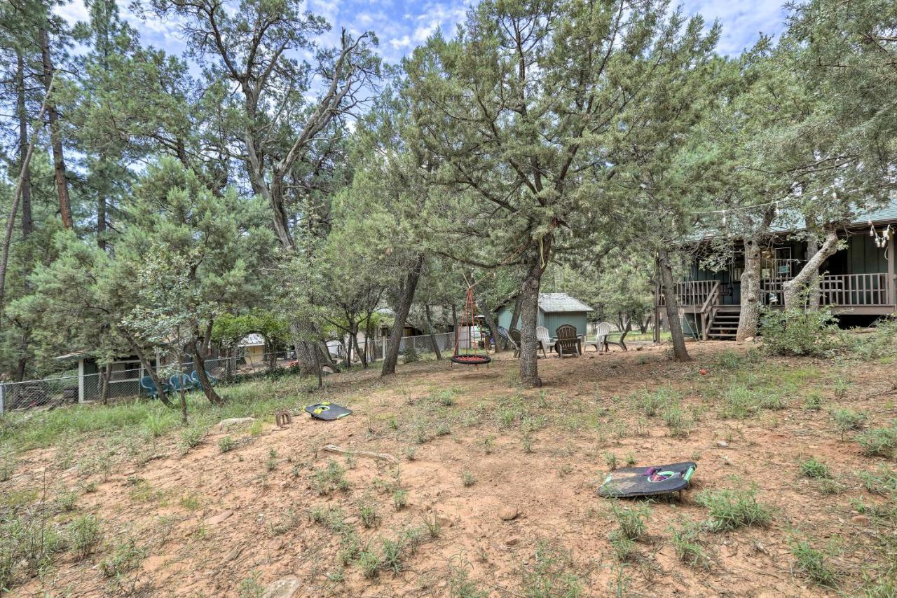 Bright Pine Cabin Direct Trail Access And Deck! Villa Exterior photo