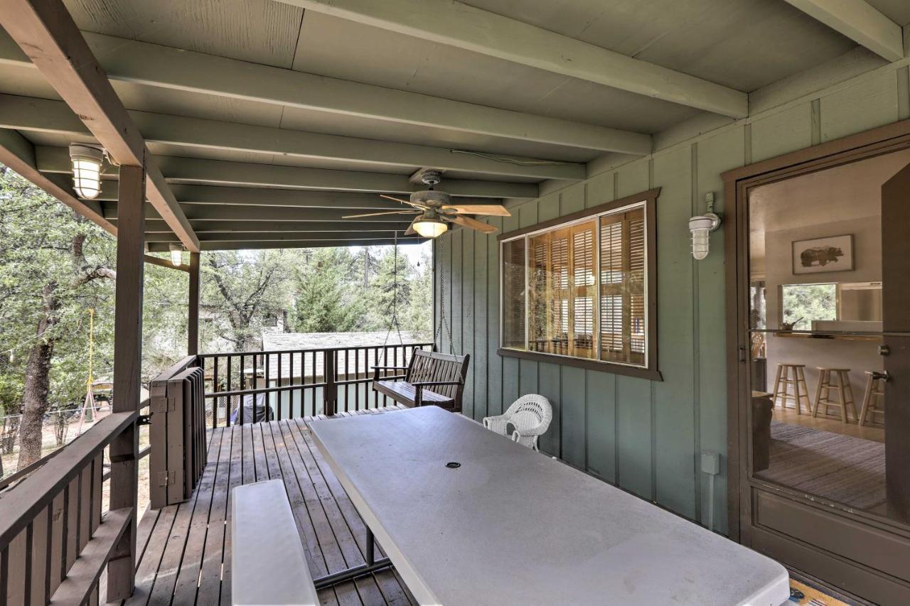 Bright Pine Cabin Direct Trail Access And Deck! Villa Exterior photo