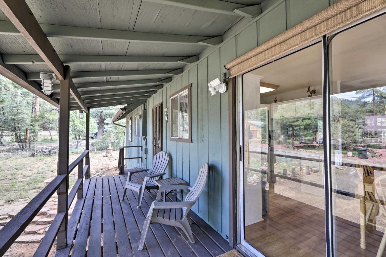 Bright Pine Cabin Direct Trail Access And Deck! Villa Exterior photo